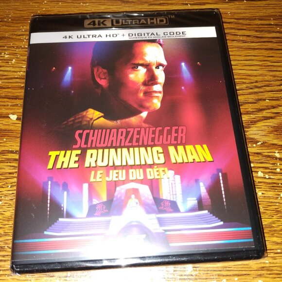 The Running Man (4K Ultra HD, 2025, Canadian) Arnold Schwarzenegger - Picture 3 of 5